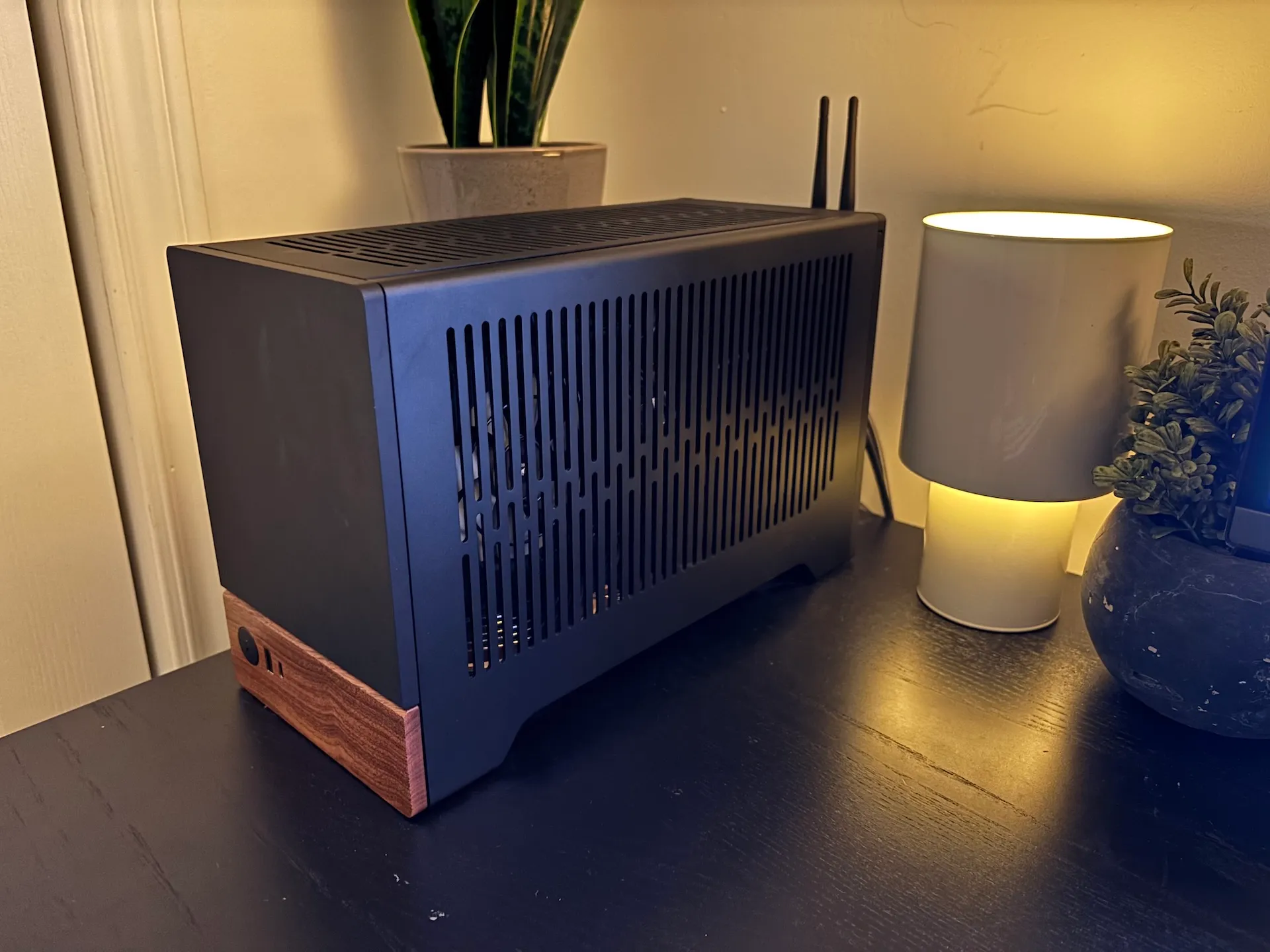 Black Fractal terra small form factor pc.